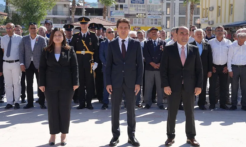 Seydikemer'de 30 Ağustos Zafer Bayramı'nın 104. yıl dönümü kutlandı
