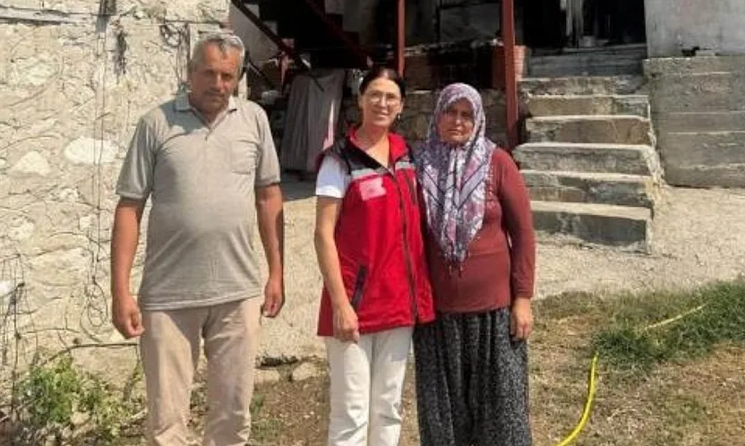 Seydikemer'de afetzede şehit yakını ve gazi yalnız bırakılmadı