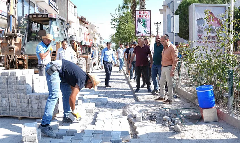 Seydikemer'de Doğalgaz Sonrası Yollar Yenileniyor