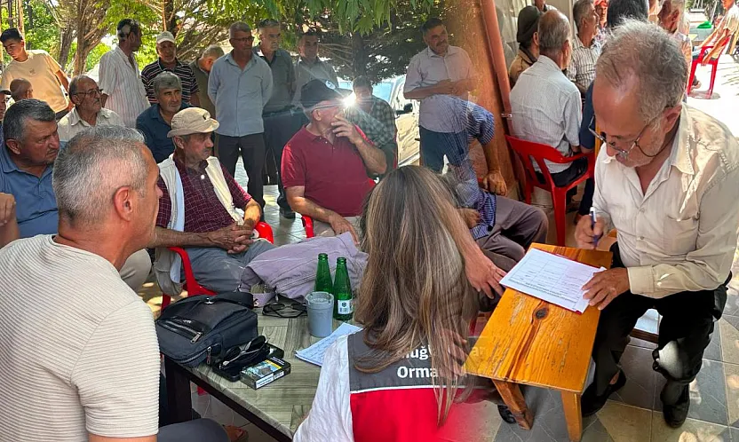 Seydikemer'de üreticilere tarımsal bilgilendirme eğitimi