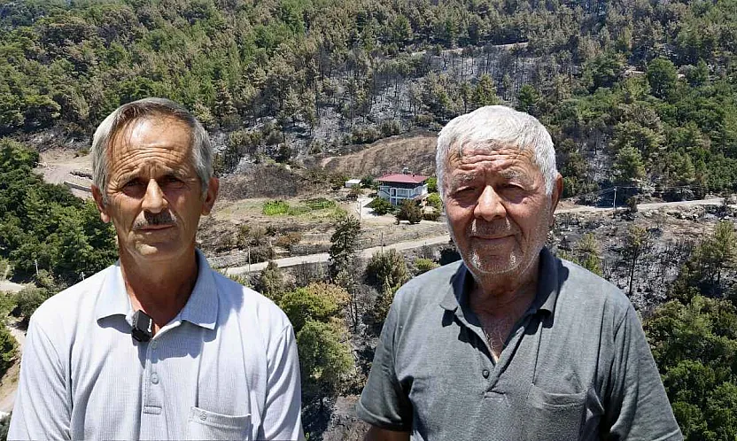 Seydikemer'deki yangın nedeniyle tahliye edilenler evlerine dönmeye başladı