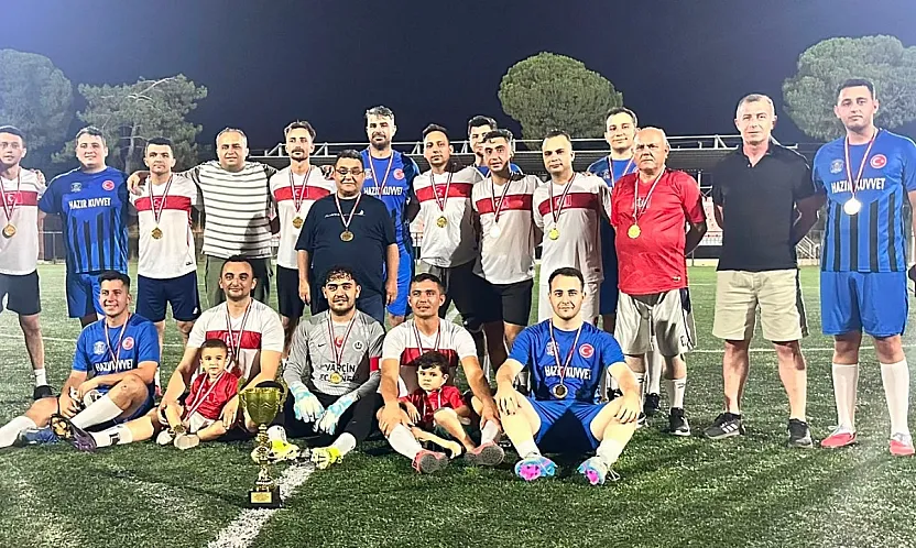 Seydikemer Eşen T Tipi Ceza İnfaz Kurumu Futbol Turnuvası'nda Şampiyon İş Yurdu United