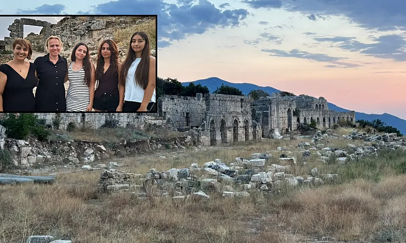 Seydikemer'in tarihi hazinesi Tlos'a ziyaretçi ilgisi sürüyor