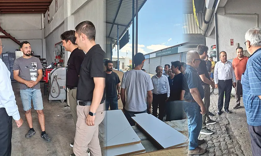 Seydikemer Kaymakamı Dilekli, sanayi esnafıyla bir araya geldi
