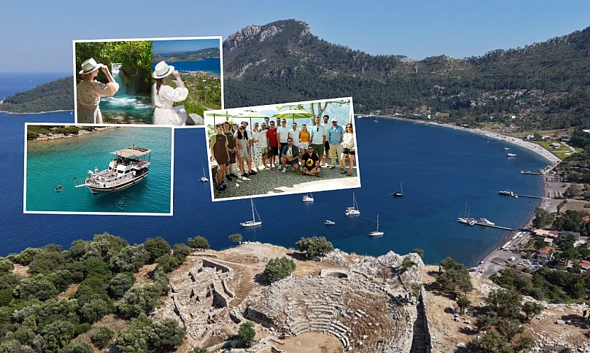 Sosyal medya fenomenleri, Marmaris'in doğal güzelliklerini ve yöresel lezzetlerini özel içeriklerle tanıttı