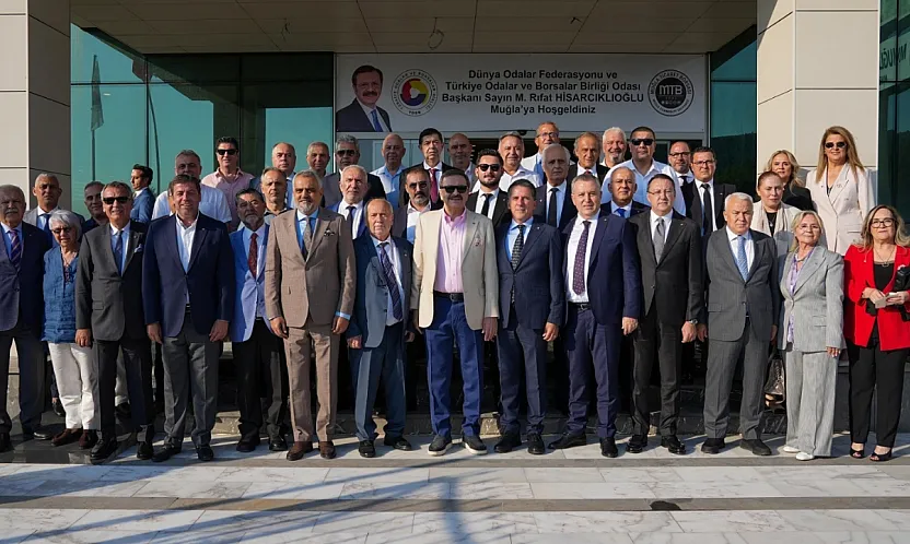 TOBB Başkanı Rifat Hisarcıklıoğlu, Muğla'da iş dünyasıyla buluştu