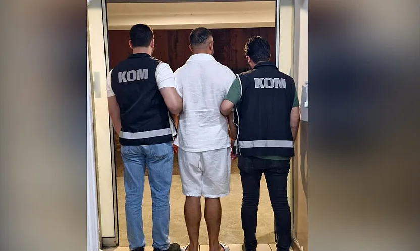 Ülkeye girişi yasak olan Azerbaycan uyruklu suç örgütü üyesi Marmaris'te yakalandı