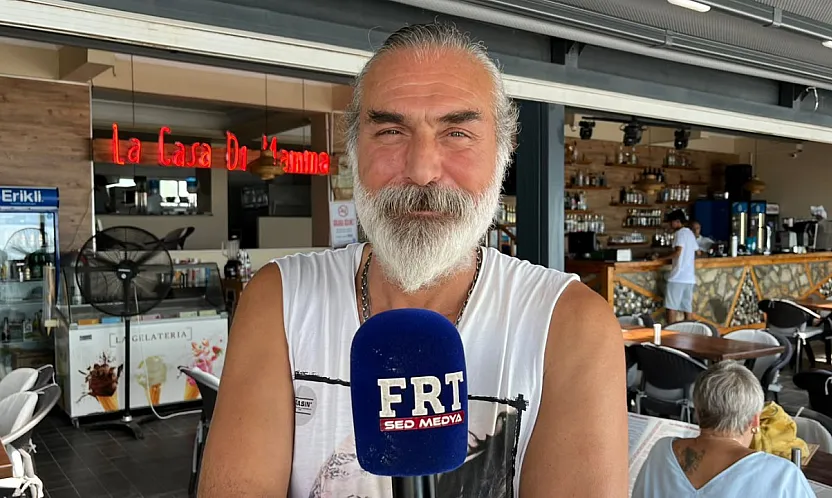 Ünlü oyuncu Numan Çakır Fethiye'de: 'Fethiye benim ikinci vatanım gibi'