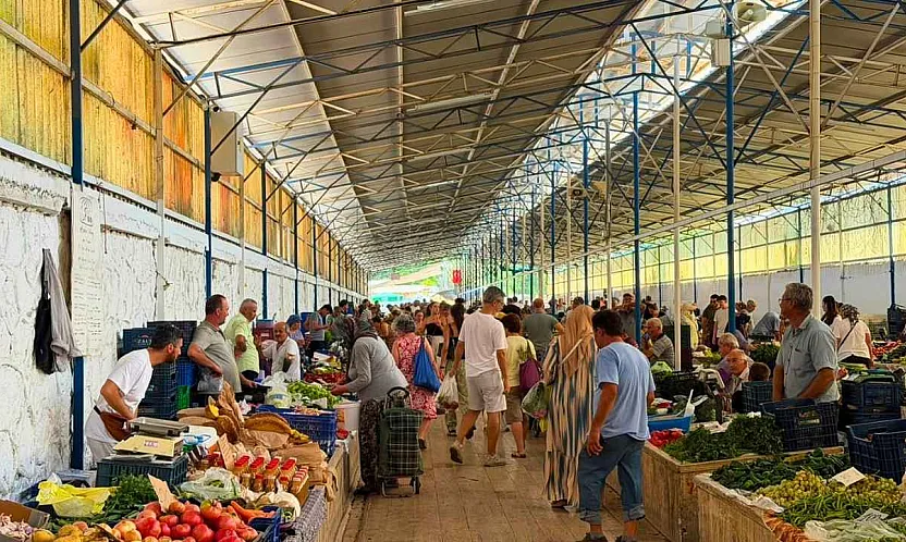 Üreticiden tüketiciye: Fethiye Cuma Pazar'ında fiyatlar