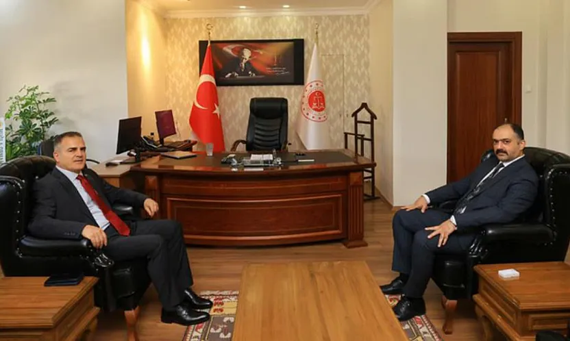 Vali Akbıyık'tan Cumhuriyet Başsavcısı Kayaközü'ne 'Hayırlı Olsun' ziyareti