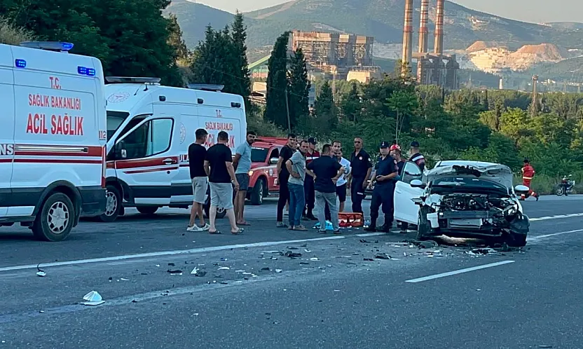Yatağan-Milas Karayolu'nda trafik kazası:2 yaralı