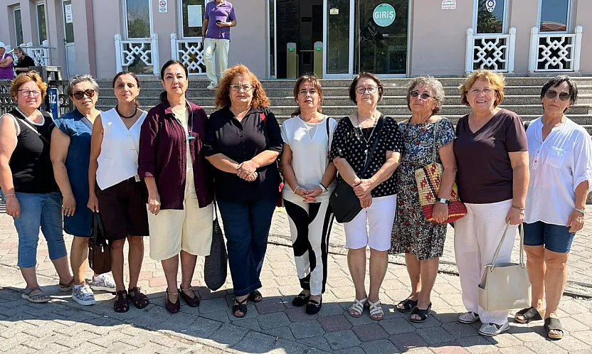 Yeni Parti Fethiye Kadın Kolları'ndan Hatice Katrancı'ya destek